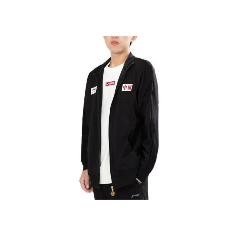 LINING Sports Fashion Collection Jackets Men Black-2