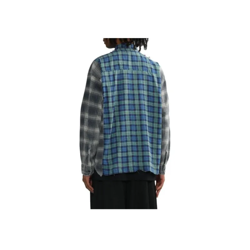 Needles Checked Cotton Shirt-4