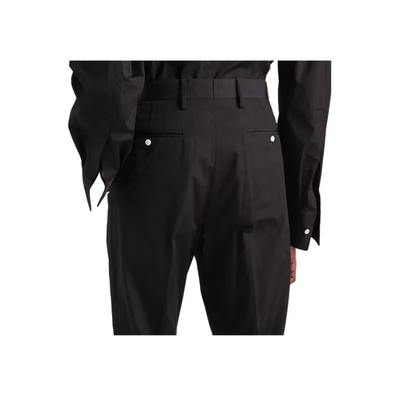 PRADA Pleated Tailored Trousers-5