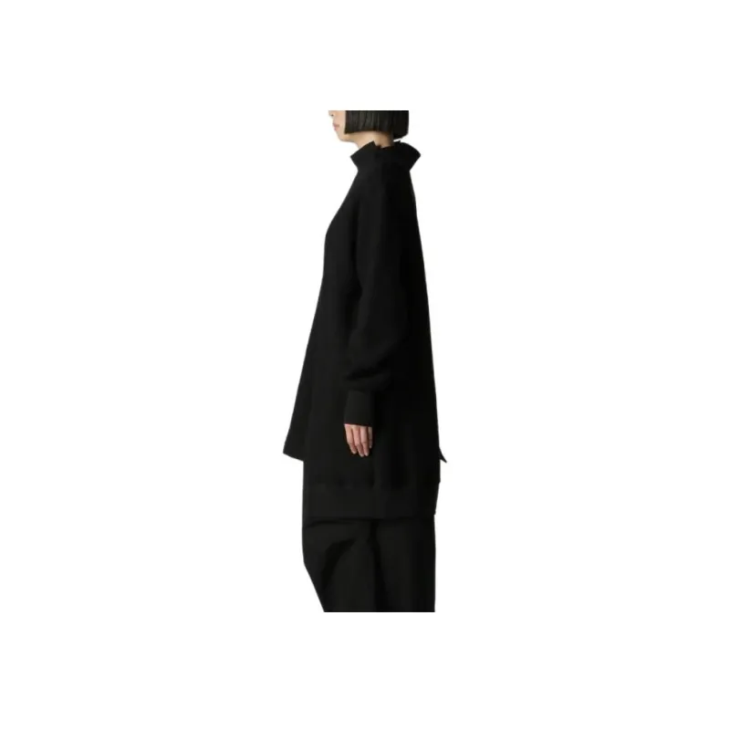 Yohji Yamamoto Asymmetric Long sleeve Minidress-3