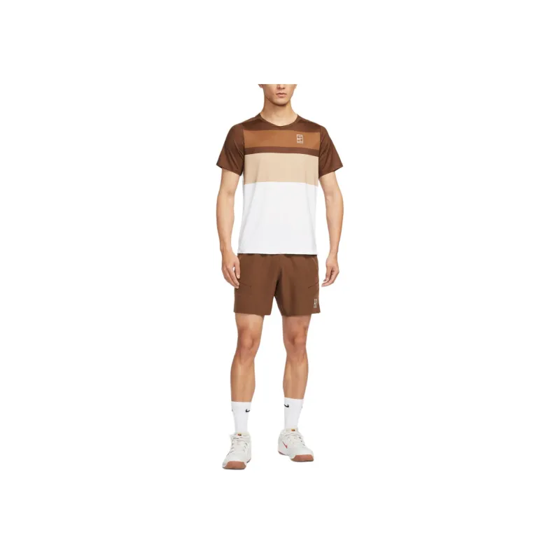 Nike CourtAdvantage Tennis Bottom Men's Cocoa/White-0
