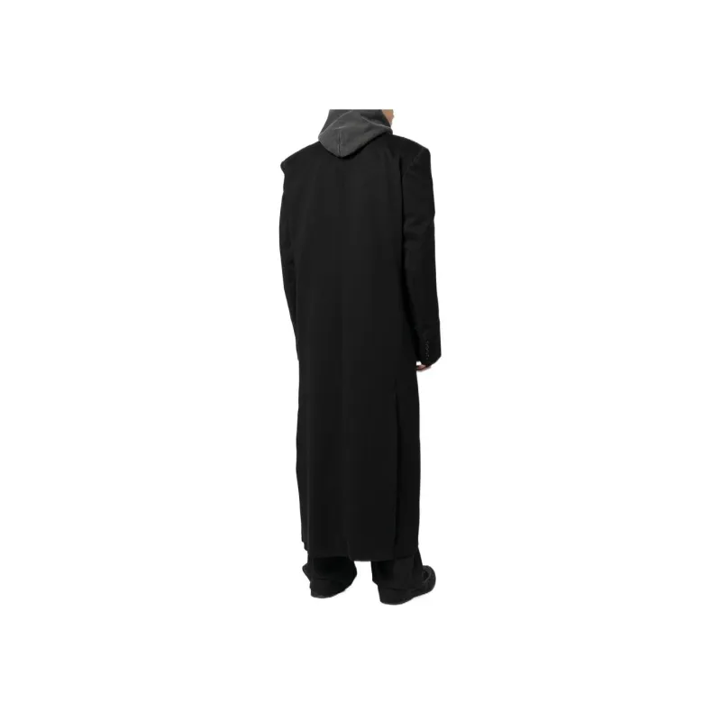 Vetements Boxy Single Breasted Molton Tailored Coat-2