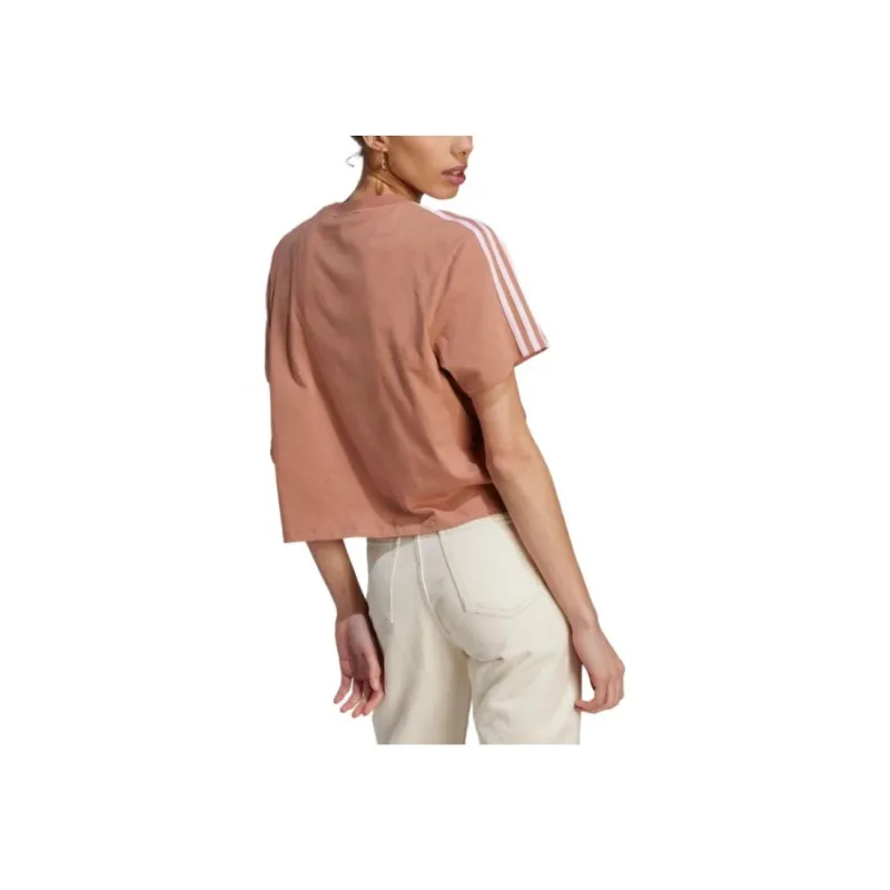 Adidas Essential T Shirt Women's Clay Strata-2