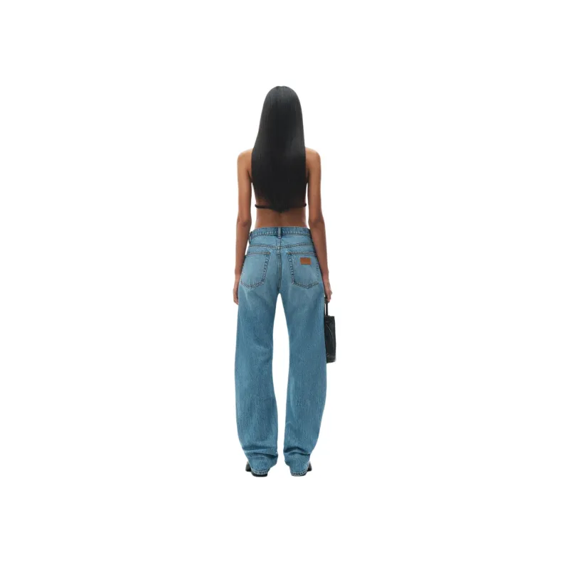Alexander Wang SS24 Jeans Women's Indigo-1