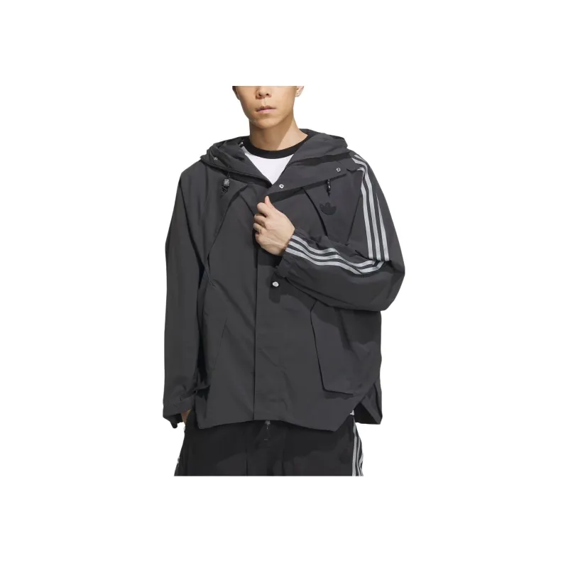 Adidas Originals Jacket Unisex Charcoal Black-6