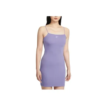 Nike Sportswear Chill Knit Slip Dress Women's Soft Purple/Sail White