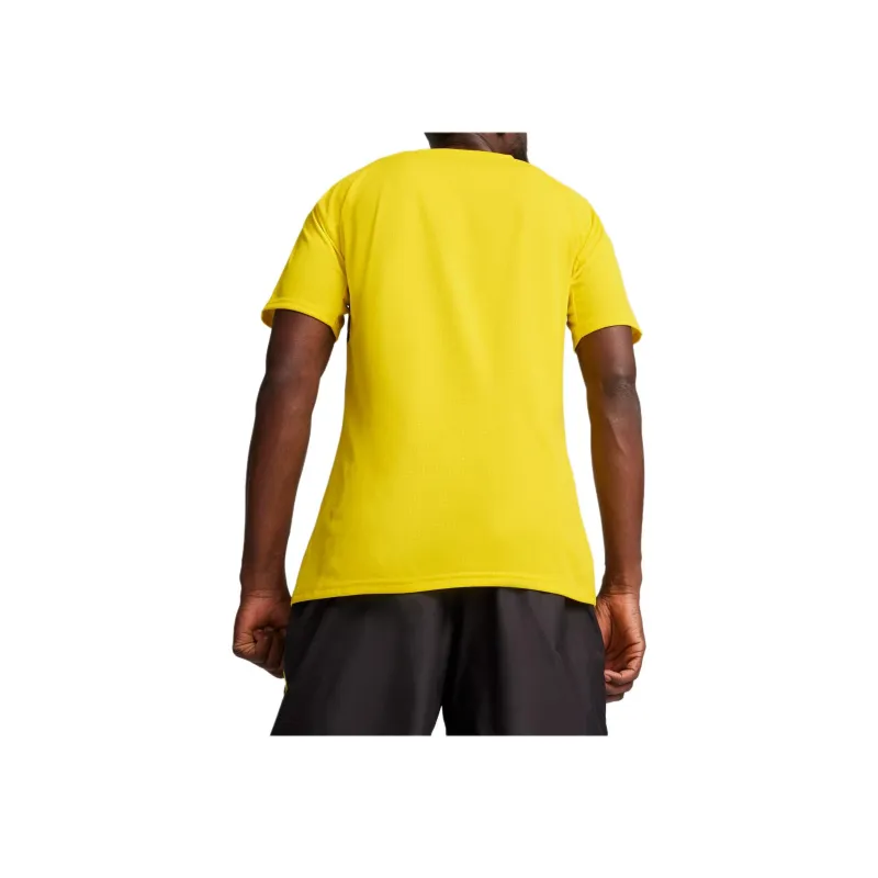 PUMA Borussia Dortmund T Shirt Men's Electronic Yellow Black-4