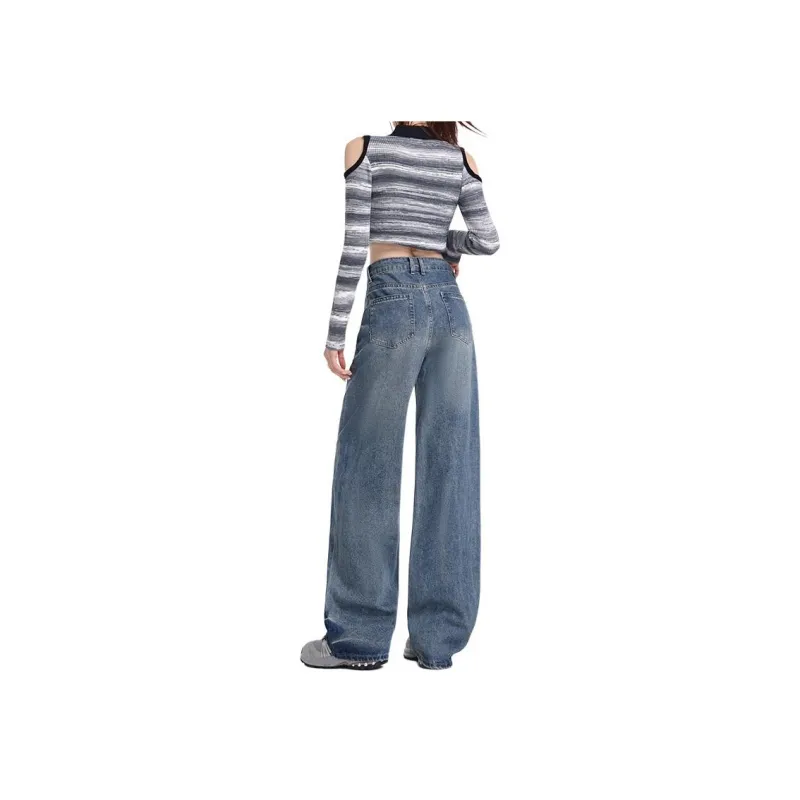 FHMY Jeans Women's Vintage Blue-1