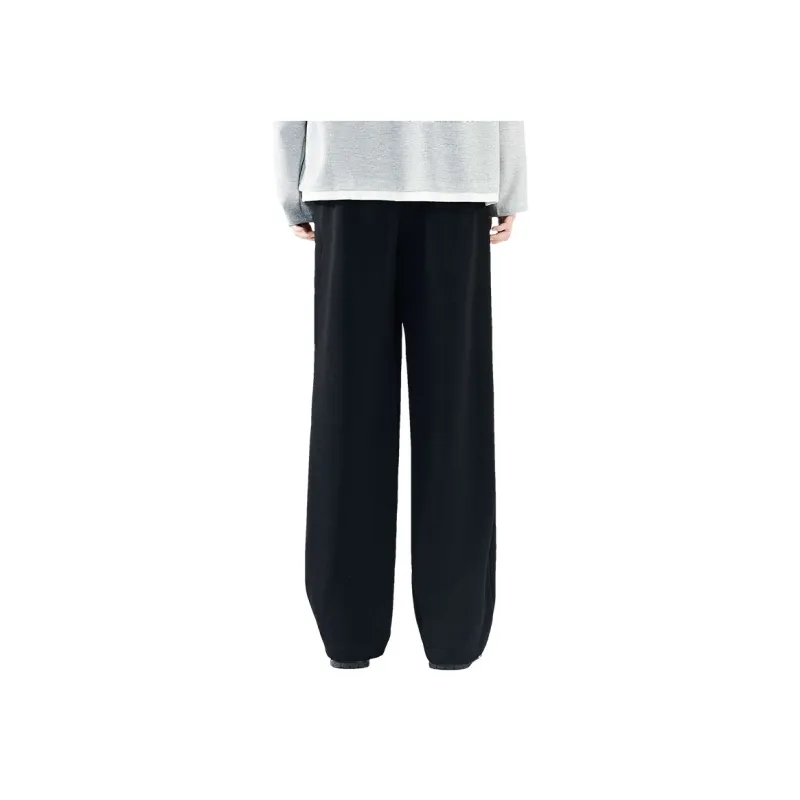 WHELVE Casual Pants Unisex White Heather Gray-8