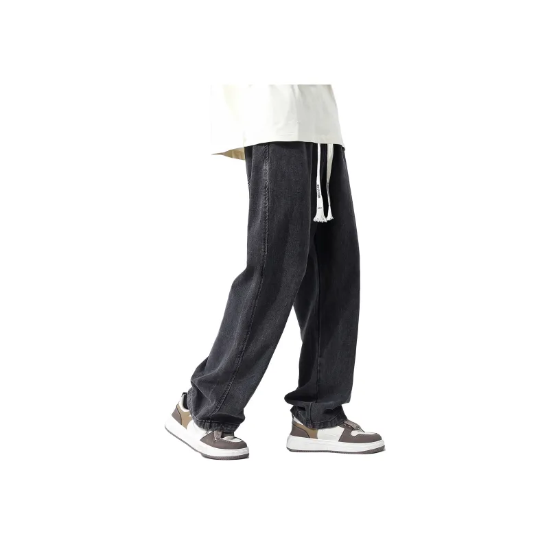 David Bakken Black Jeans Unisex-5