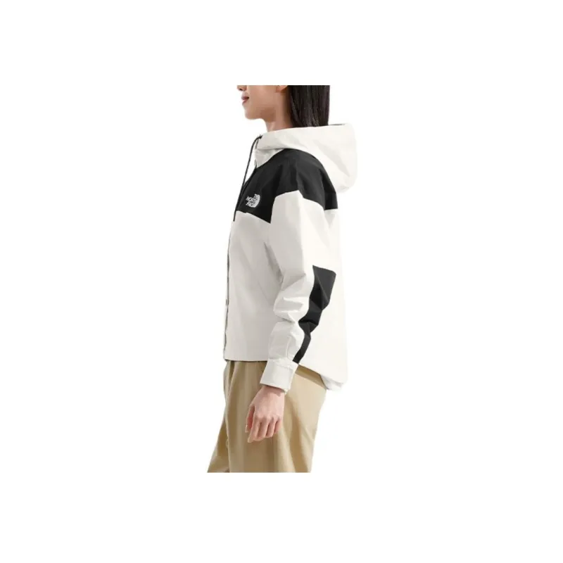 THE NORTH FACE City Outdoor Collection Windbreaker Jackets Women's Dune White-3