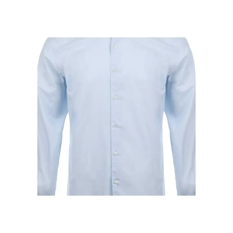 Zzegna Shirts Men Light Blue-6