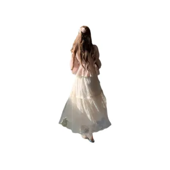 Flowers In Water Skirt Set Women's