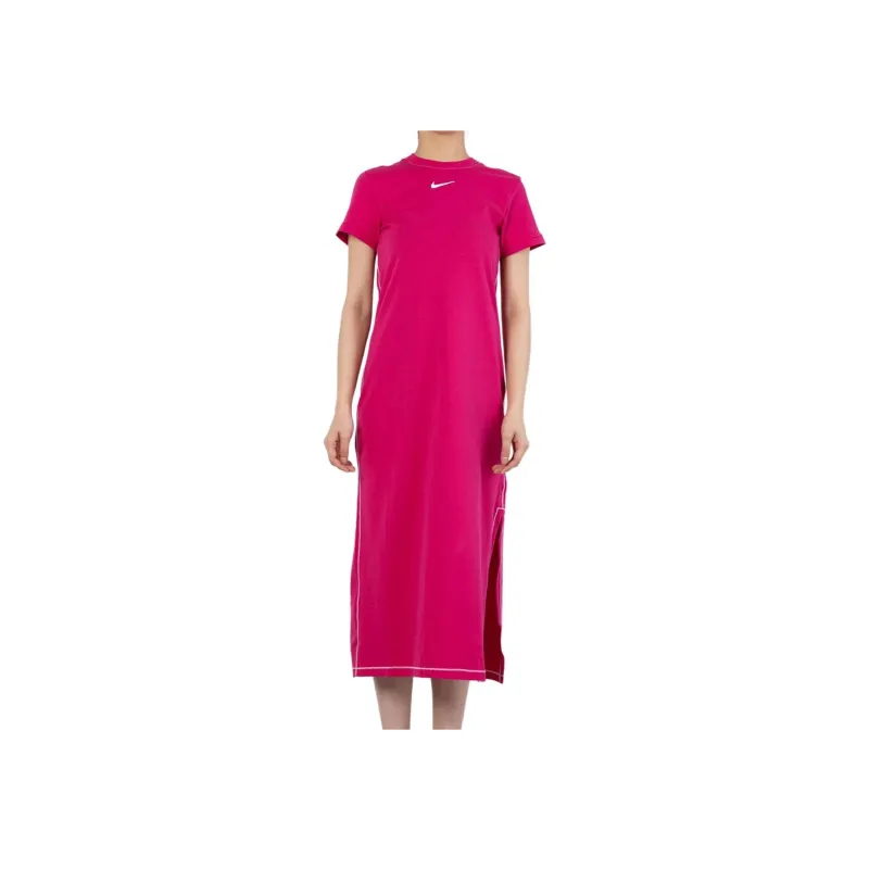 Nike Short-Sleeved Dresses Women's Pink-0
