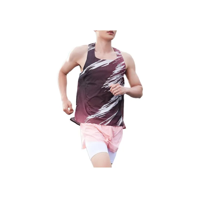 361° Running Collection Tank Top Men's Bright Red/Super Black-3