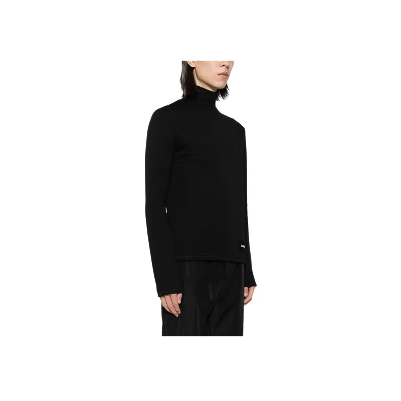 JIL SANDER + Texture Long sleeves T shirt-2