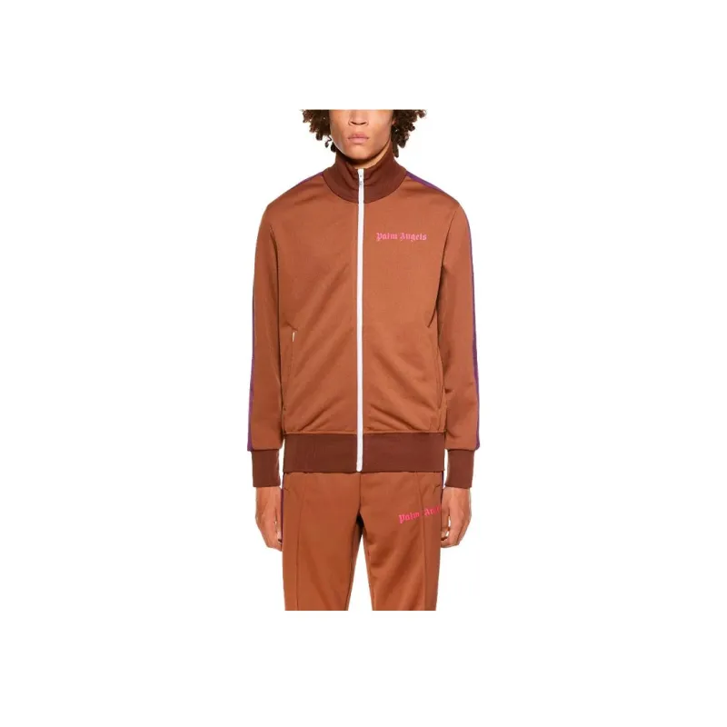 PALM ANGELS Jackets Men Brown-3