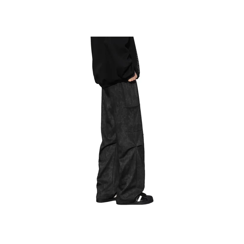 Qnxeey Casual Pants Unisex-2