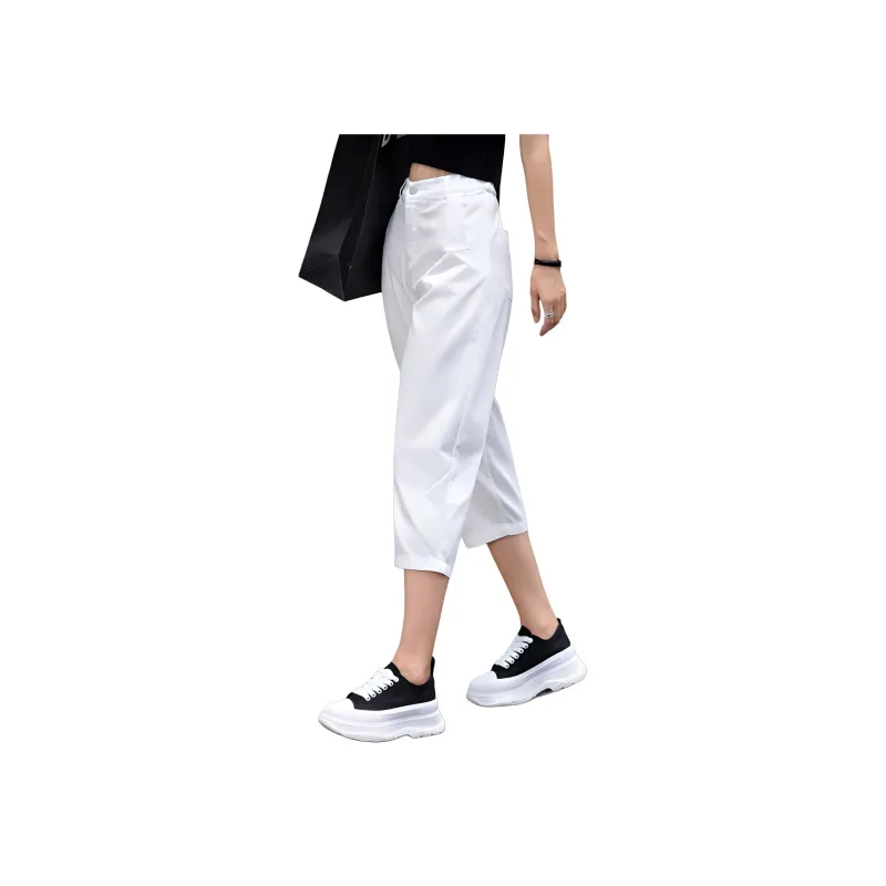 You Cow Me Pants Jeans Women's White-2