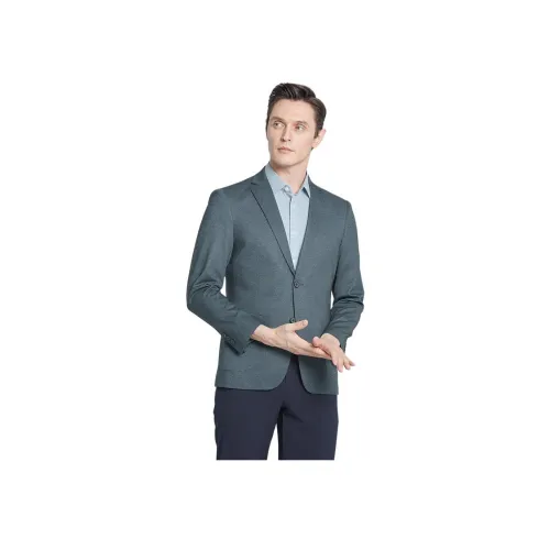 SHANSHAN 블루 남성 비즈니스 정장