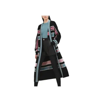 HERMES FW24 Coats Women's Black