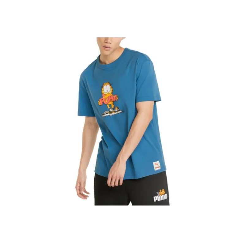 PUMA x Garfield T Shirt Men's Blue-2