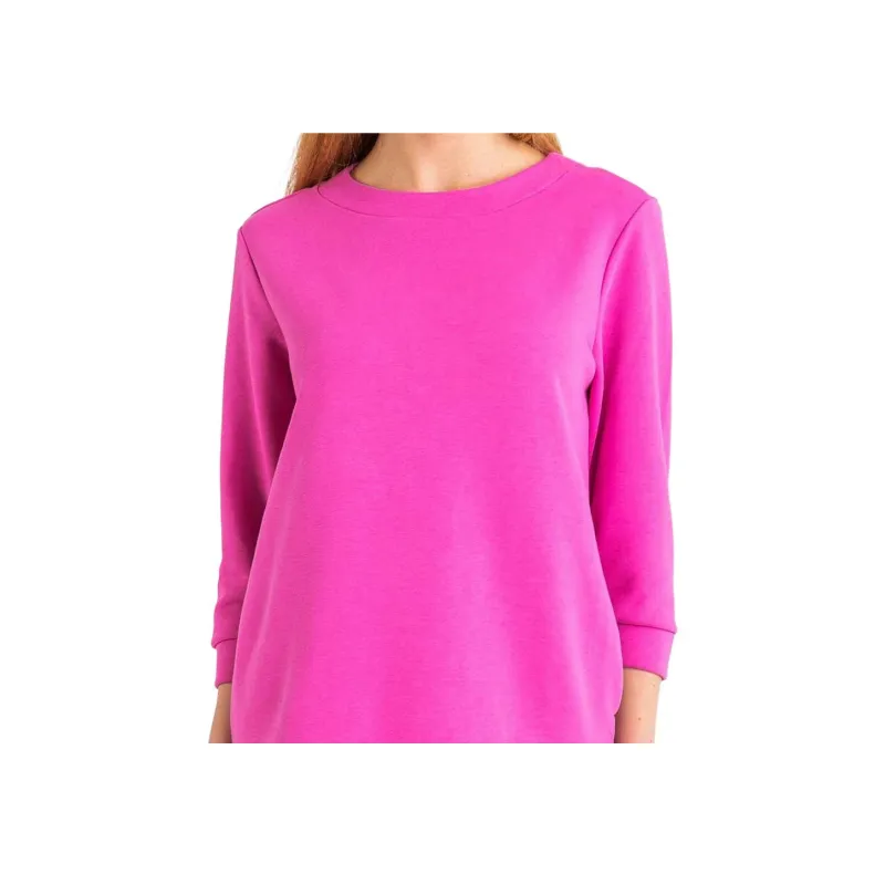 EMPORIO ARMANI SS22 Long Sleeved Dresses Women's Pink-3
