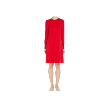 WEEKEND MaxMara Long-Sleeved Dresses Women's Red