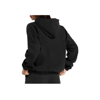 GYMSHARK FLEECE OVERSIZED HOODIE Sweatshirt Women's Black
