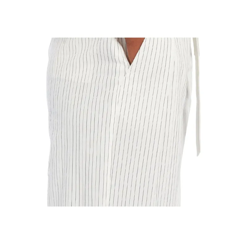 MaxMara Xero Pinstripe pattern Palazzo Pants-4