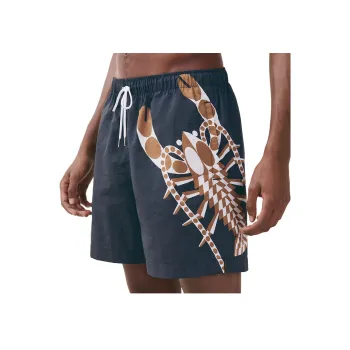 HERMES Men's Swimwear Men's Marine Blue