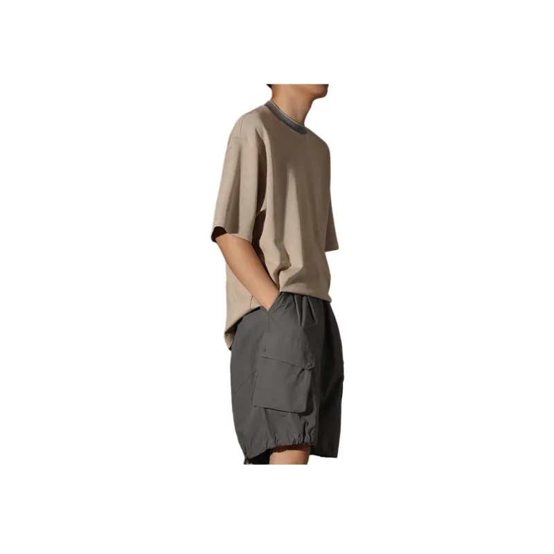 Hacikis Workwear Cropped Men's Dark Gray-2