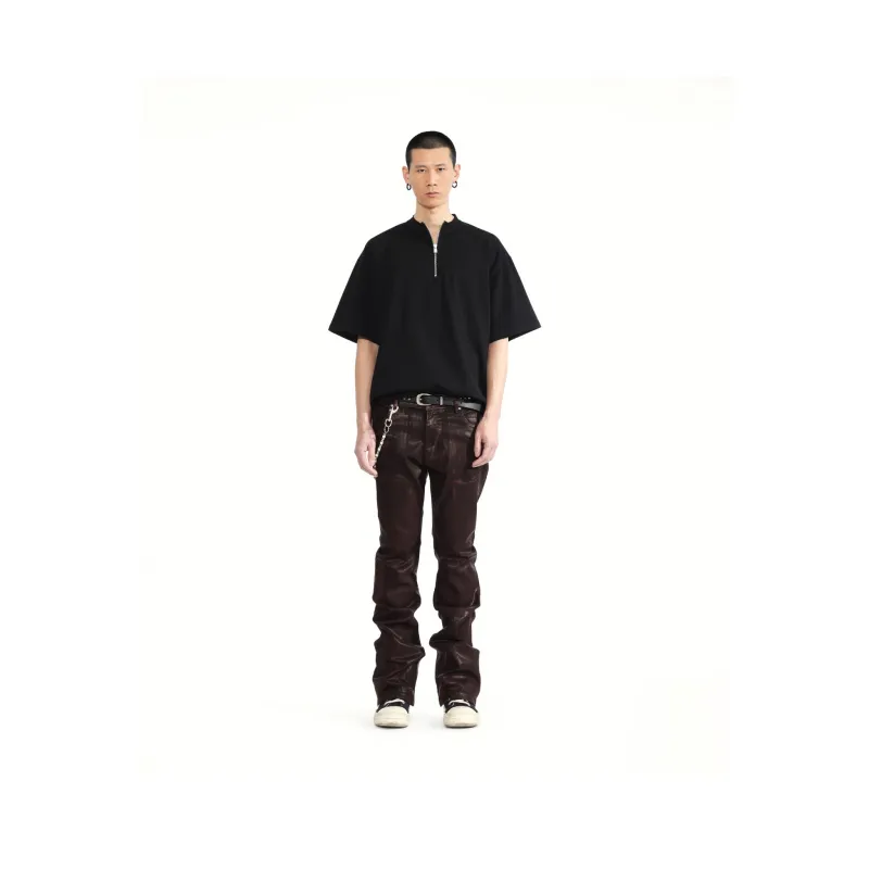 P.M.W Jeans Men Deep Red-1