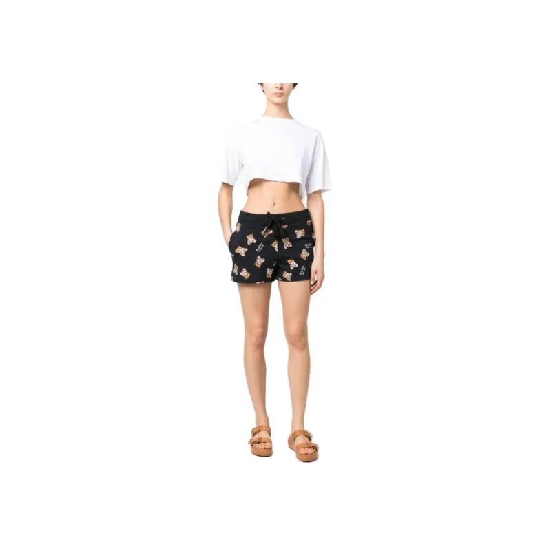 MOSCHINO Casual Shorts Women's Black-1
