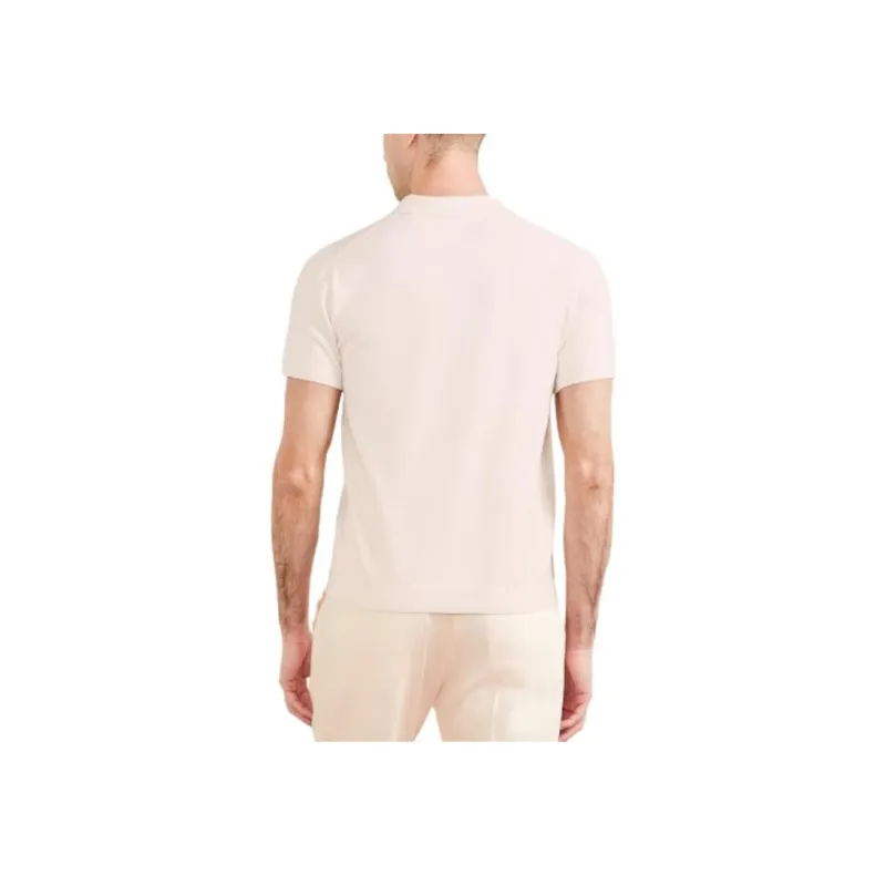 GUESS Formal Performance Polo Shirt Men's Pink-2