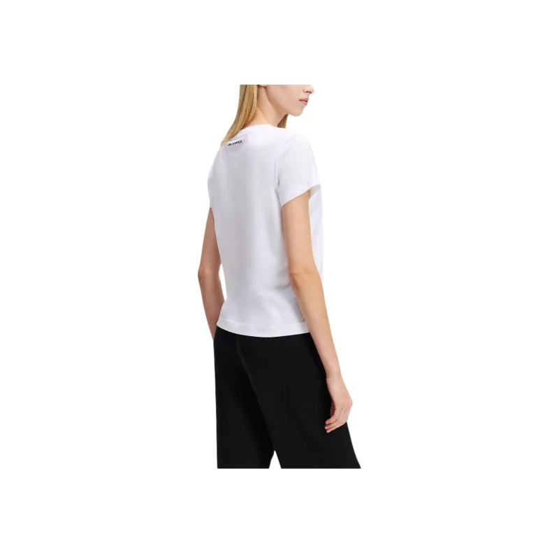 Karl Lagerfeld K/Heart V neck T shirt-3