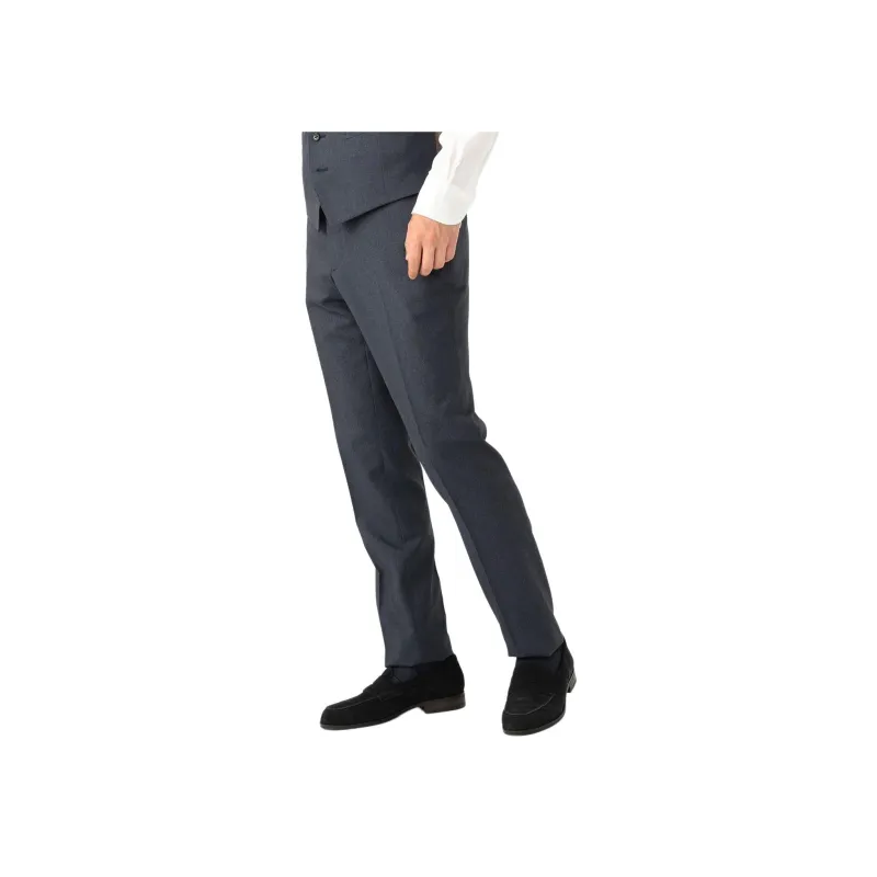 Beams HEART Suit Trouser Men's Blue-3