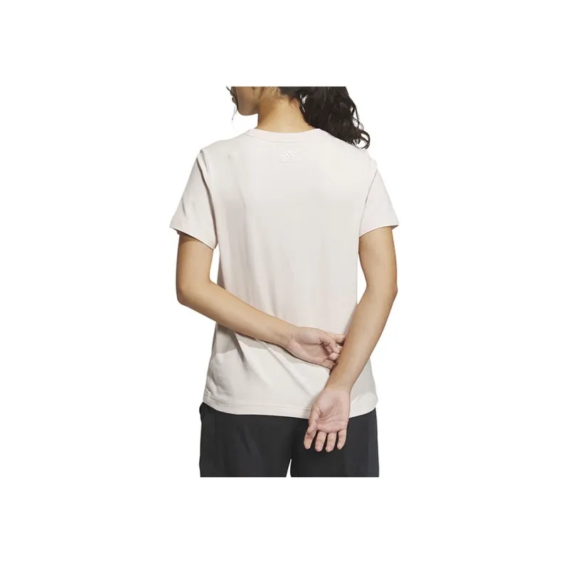 Adidas T Shirt Women's Dusty Pink-2