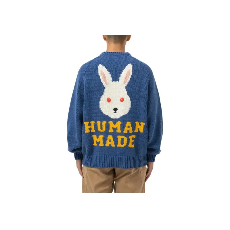 HUMAN MADE Rabbit Raglan Knit Sweater-8