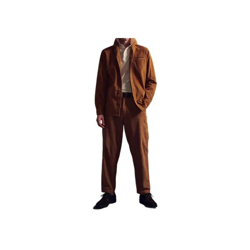 BARBOUR Barbour Casswell Jacket Style Shirt Shirt Men's Brown-1