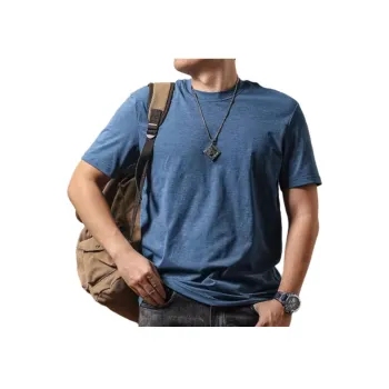 Seasonal Words T Shirt Men's Blue