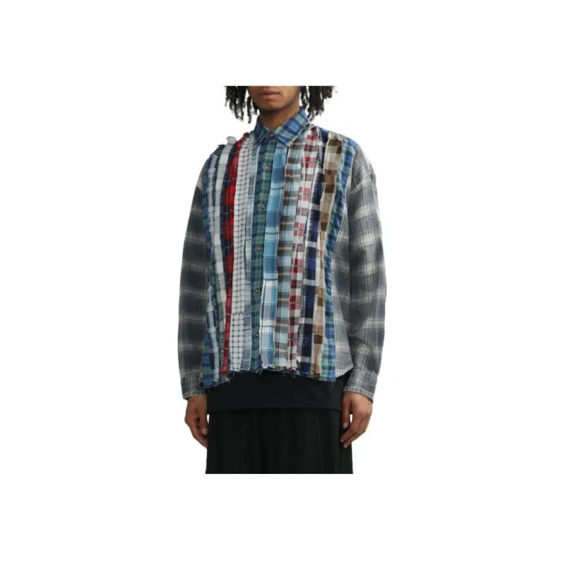 Needles Checked Cotton Shirt-3