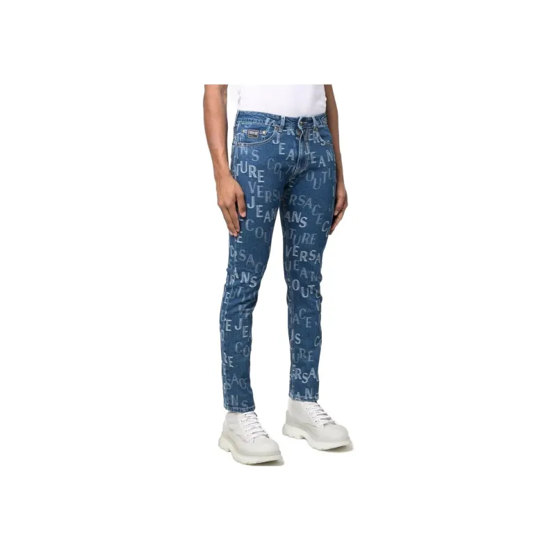 VERSACE JEANS COUTURE Jeans Men's Blue-3