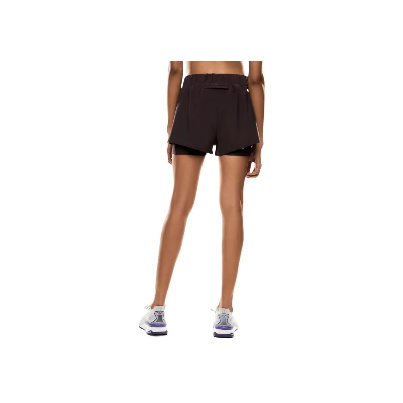 Ea7 EMPORIO ARMANI Logo print Shorts-4