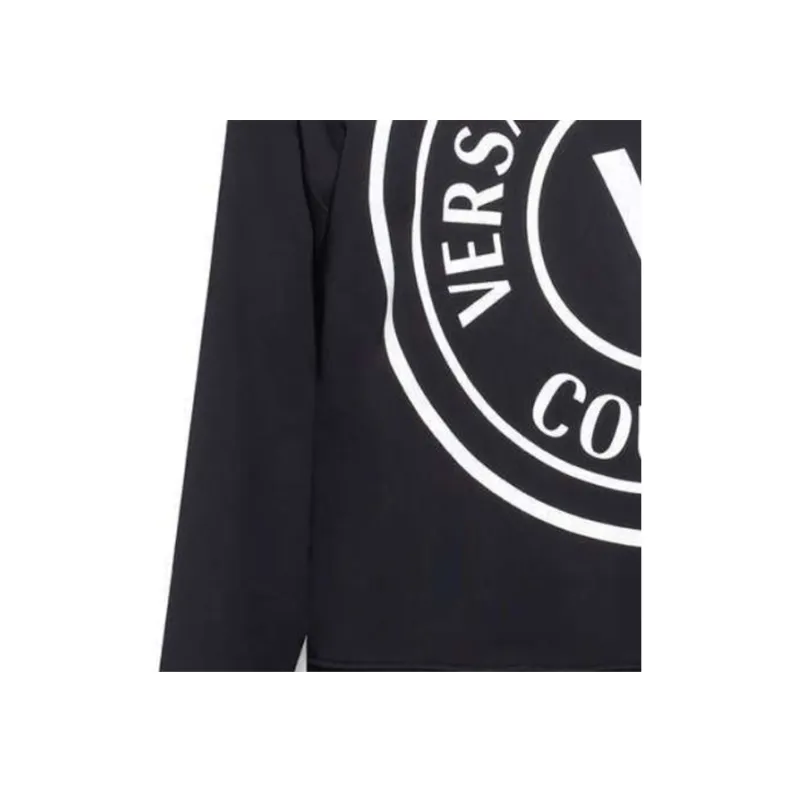 VERSACE JEANS Sweatshirts Men Black-3