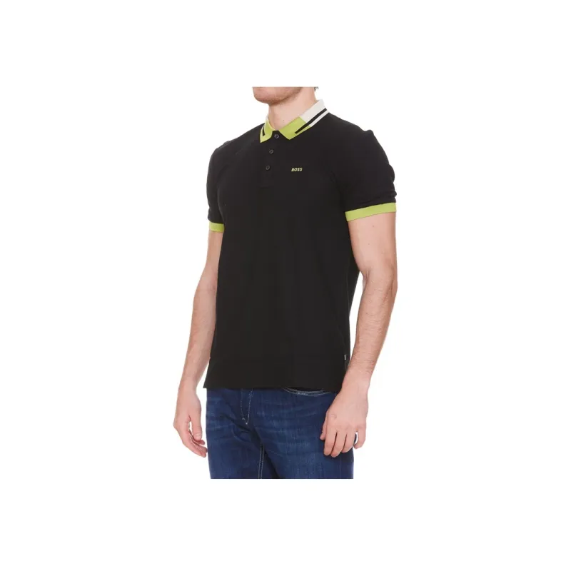 HUGO BOSS FW22 Polo Shirt Men's Black-3