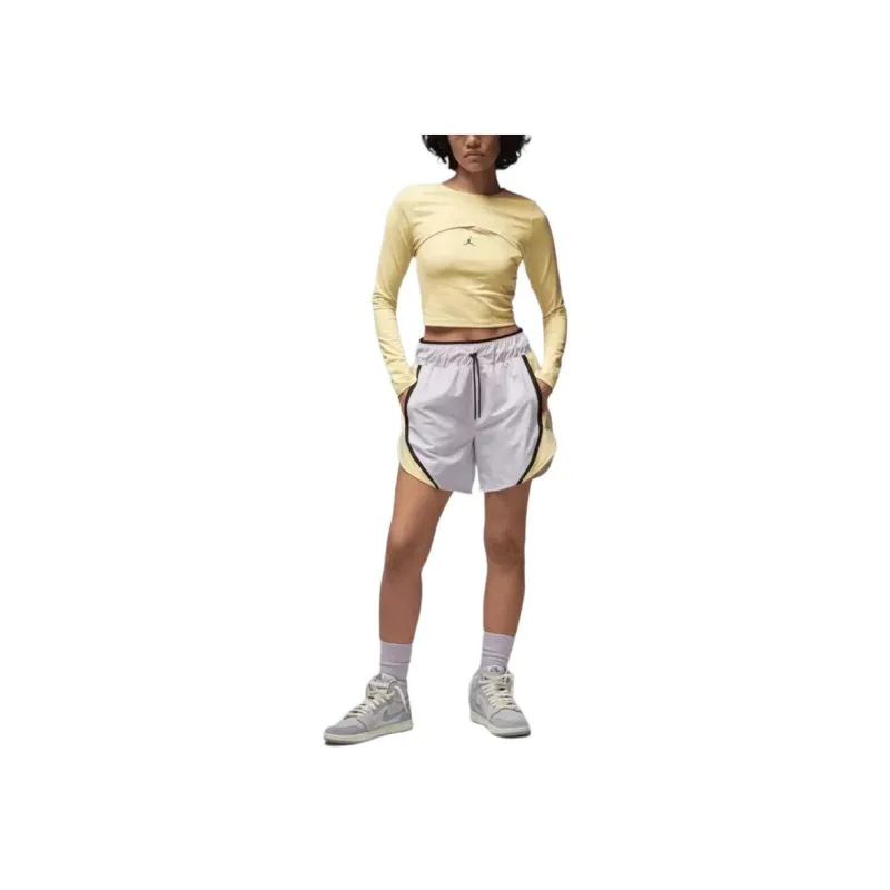 Jordan Sport T Shirt Women's Yellow-2