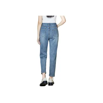 SMEN Jeans Women's Denim Blue