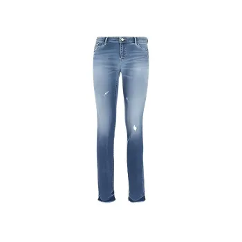 EMPORIO ARMANI Denim Trousers Women's Blue