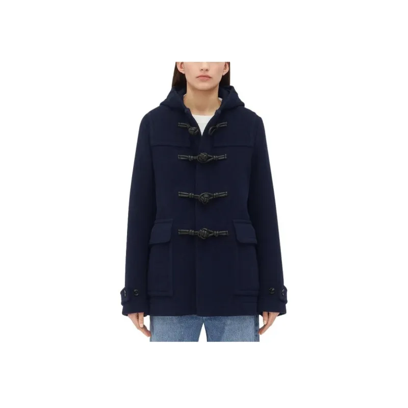 Bottega Veneta Hooded Duffle Coat-0
